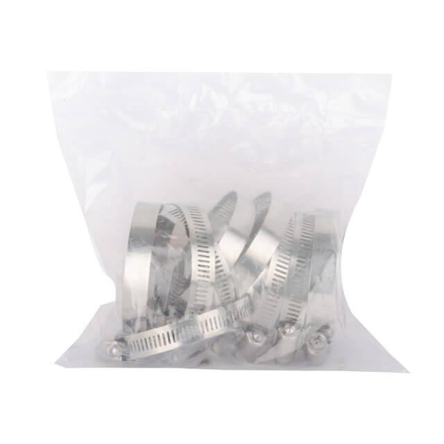 Хомут нержавіюча сталь, 12,7 мм, Ø - 46-70 мм INTERTOOL TC-1146 Київ - фото 2