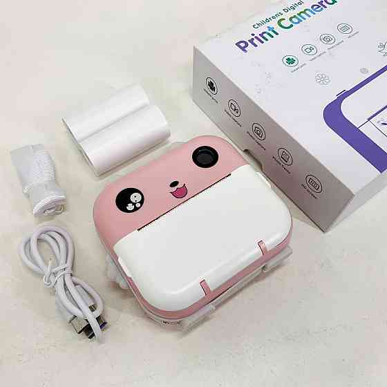 Детская камера с встроенным принтером, Фотоаппарат моментальной печати для фотографий YT-43 Львов