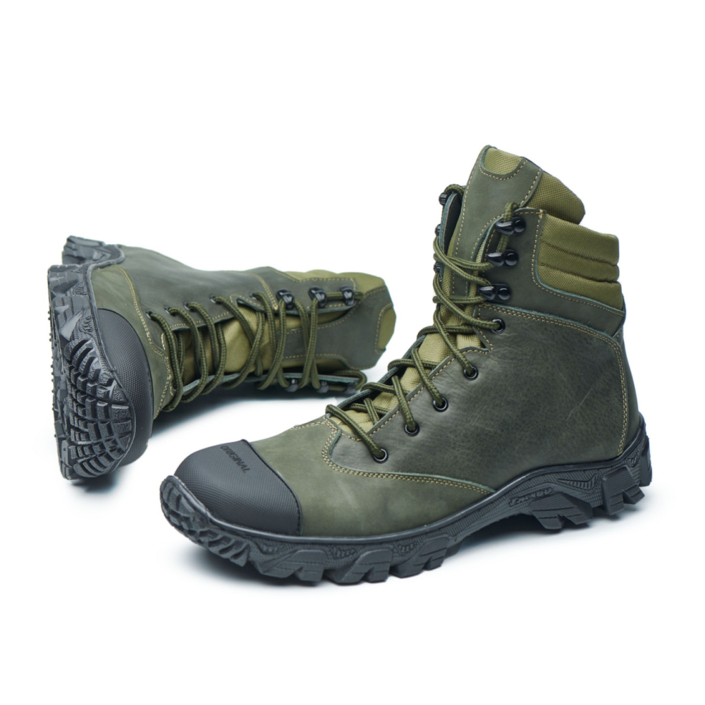 Тактичні берци осінь натуральна шкіра 41 (27) Харків - фото 1