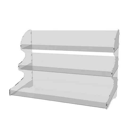 Підставка вітрина EKOSTAR під батончики настільна 600х260х400 Київ