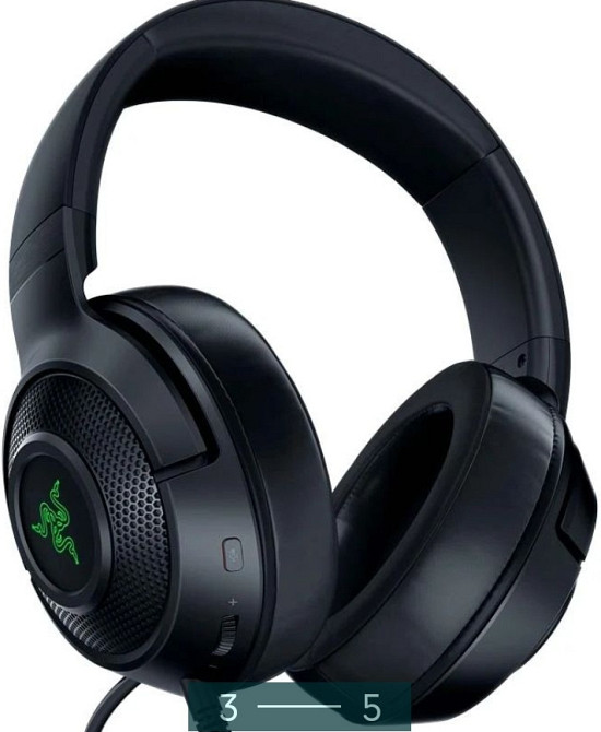 Гарнитура проводная игровая: Razer Kraken V3 X USB. Харьков - изображение 2