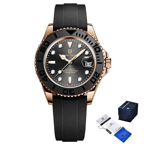 Pagani Design PD-1651 Gold-Black Silicone SBR Київ