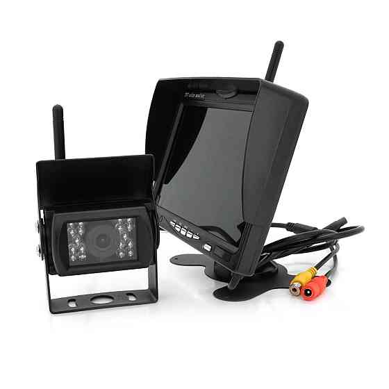 7-дюймовый автомобильный HD ЖК-дисплей на две камеры, 24V, расширение 420TVL, угол линзы 120° Киев