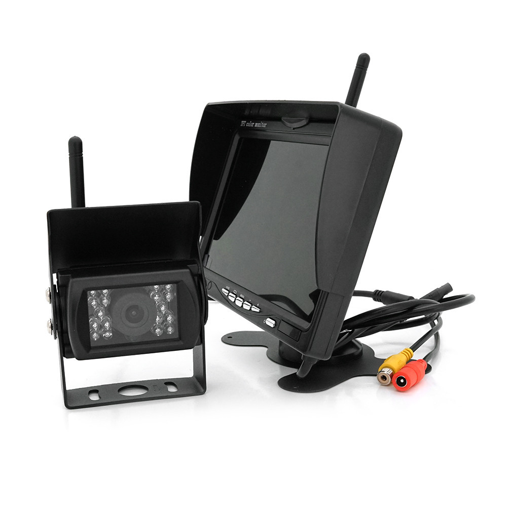 7-дюймовый автомобильный HD ЖК-дисплей на две камеры, 24V, расширение 420TVL, угол линзы 120° Киев - изображение 2