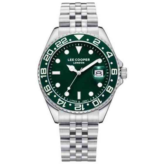 Годинник чоловічий наручний водонепроникний Lee Cooper Daytona (Зелений) Вінниця