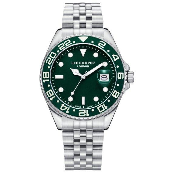 Часы мужские наручные водонепроницаемые Lee Cooper Daytona (Зеленый) Винница - изображение 1