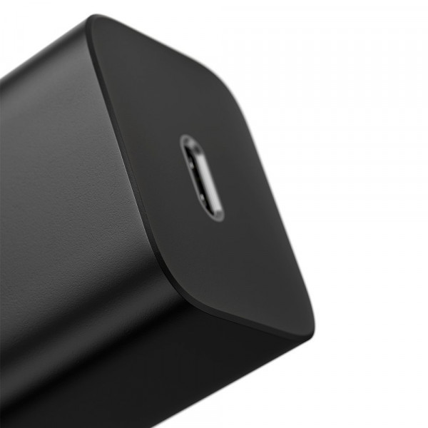 Зарядний пристрій 1xUSB 20W (USB-C) + Cable Type-C Чорний Baseus (TZCCSUP-B01) Київ - фото 5