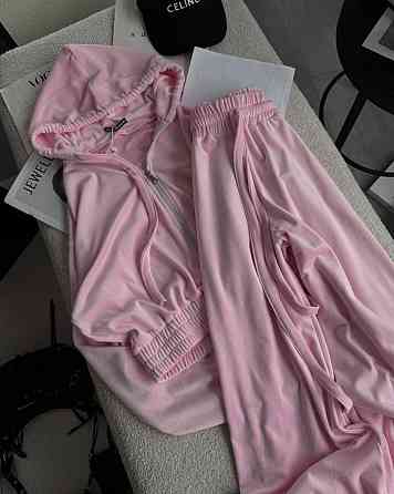 Жіночий повсякденний костюм з якісного велюра двійка Одеса