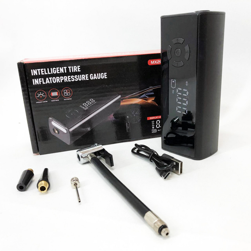 Автомобильный компрессор 12в MX20033, Портативный аккумуляторный pump, Компрессор 12 вольт DC-31 Львов - изображение 6