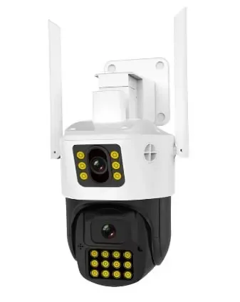 Камера 360 (P12-P6MP)-mpКамера Wifi ptz двойной поклон 3mp+3mp= 6mp камера +12v2a power *icsee Коломия