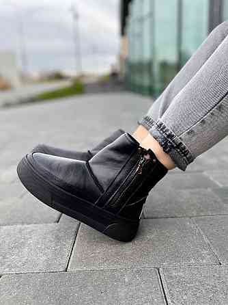 Marko Угги жіночі DE MARKO чорні натуральна шкіра зима 38р.39р. (4850) Коломия