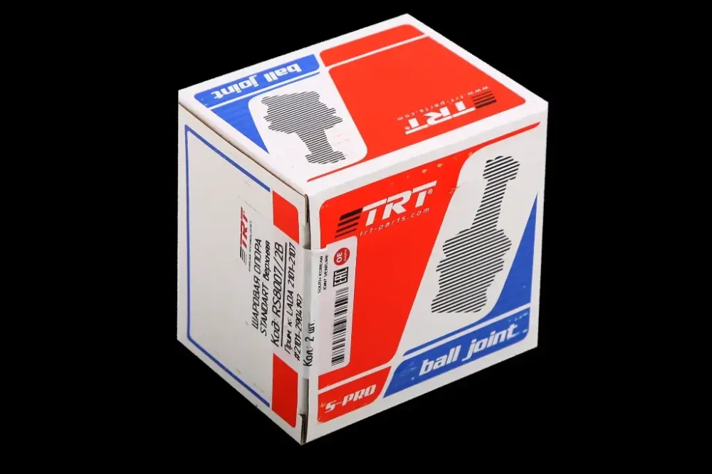 Шарова опора 2101 TRT Standart західна верхня з гайкою (пильник під хомут) (2 шт). Вінниця - фото 3