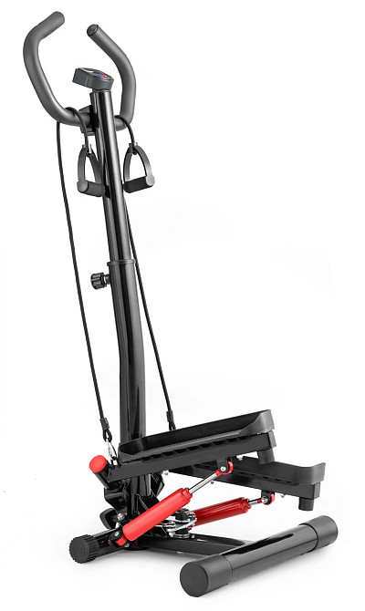 Степпер HS-055S Noble Red для домашніх тренувань фітнесу та схуднення компактний Тренажер для ніг і сідниць Київ - фото 2
