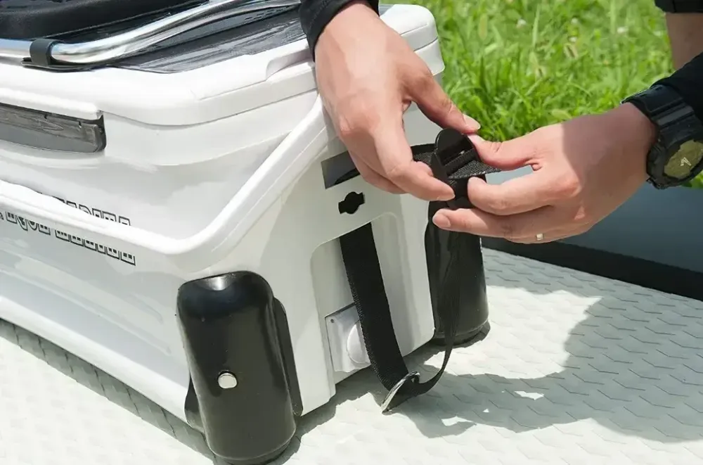 Куллер 2-In-1 Fishing Cooler Isup Fishing Cooler With Back Support Київ - фото 4