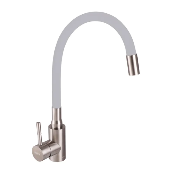 Змішувач для кухні з сірим силік. виливом Haiba SUS 011   ( HB3890 ) 31879 Харків