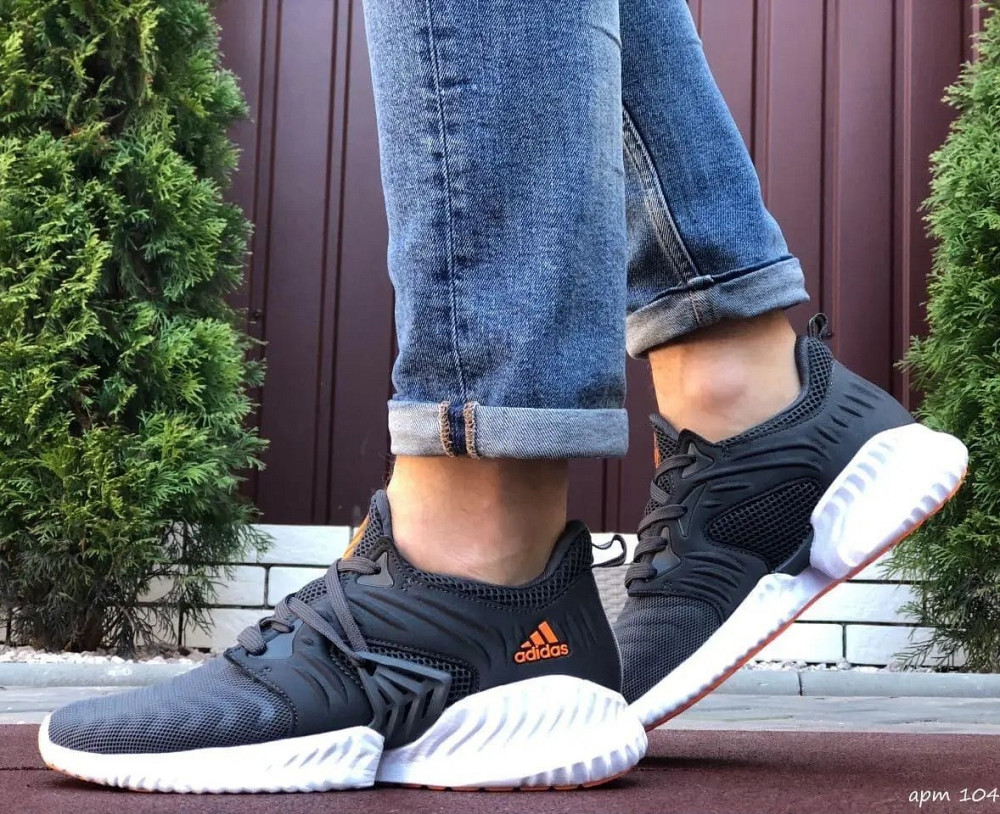 Кросівки Чоловічі Adidas Alphabounce Сірі Адідас (розміри: 42,43,44,45) Відео Огляд Дніпро - фото 2