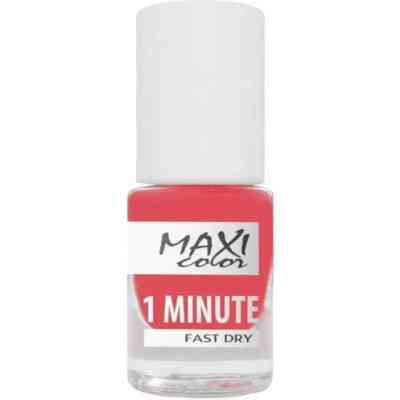 Лак для нігтів Maxi Color 1 Minute Fast Dry 019 (4823082004287) Вінниця