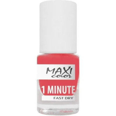 Лак для нігтів Maxi Color 1 Minute Fast Dry 019 (4823082004287) Вінниця - фото 1
