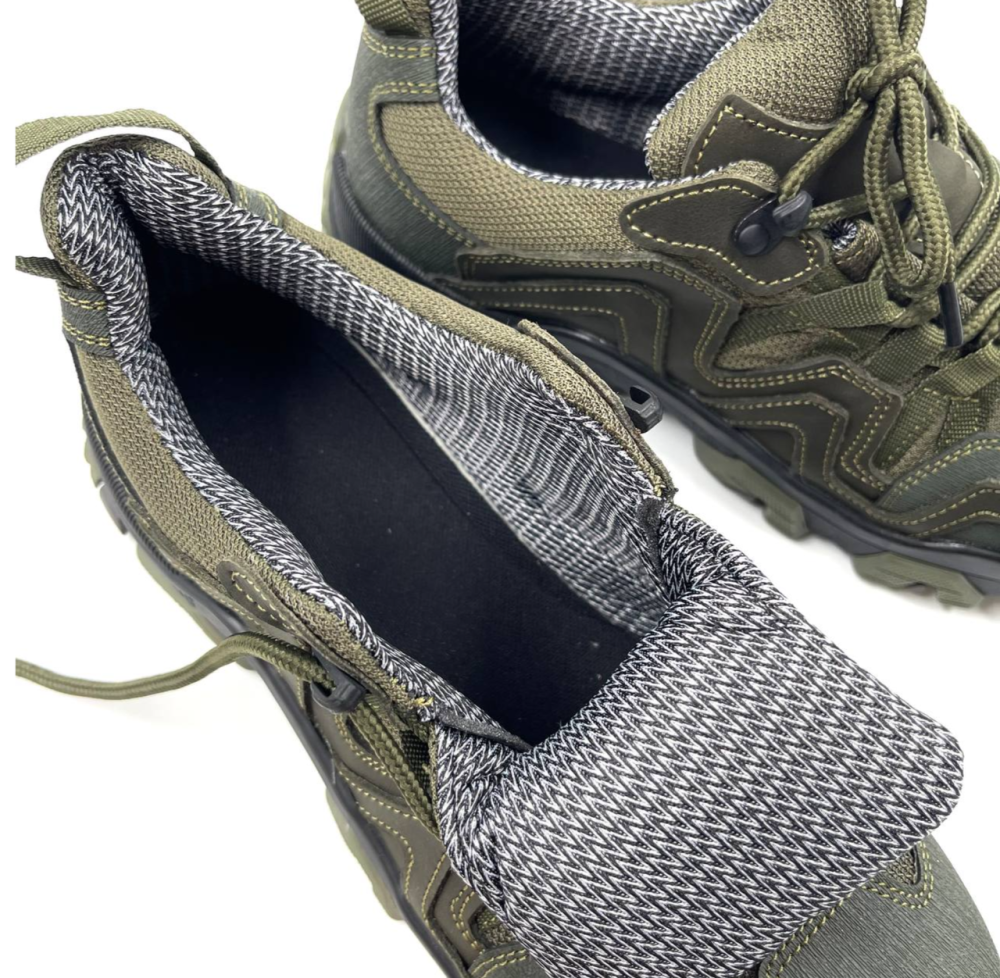 Мужские военные демисезонные оливковые кроссовки Gore-Tex, тактические мужские водонепроницаемые Львов - изображение 9