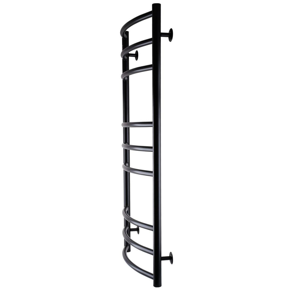 Полотенцесушитель UNIO LDE W 1000-500-9 BLK Лесенка Дуга Элит вода черная (000021552) Киев - изображение 3