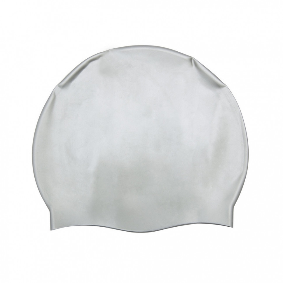 Шапочка для плавания 26006 резиновая Серый Винница - изображение 1