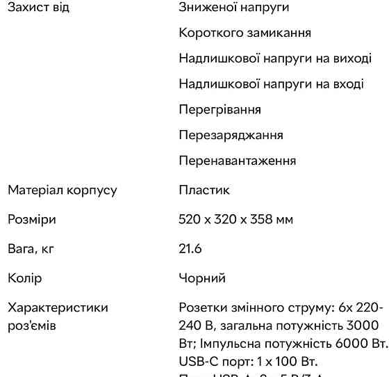 Зарядное устройство Bluetti AC300 Киев