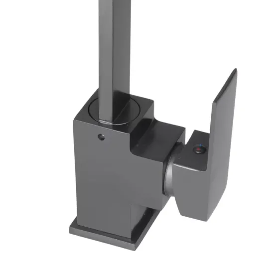 Смеситель для кухни WEZER PRO4-02-GUNGREY графит Киев