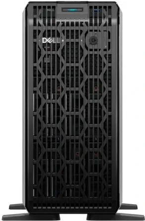 Сервер Сервер Dell PowerEdge T360 EMEA_PET360SPL4 - Tower/Intel Xeon E E-2468/RAM 16GB/1xSSD (1x480GB)/2xLAN/3 lata On-Site Київ