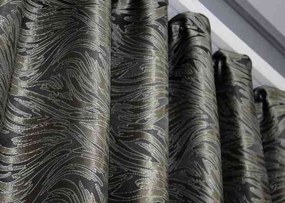 Шторная ткань жаккард 