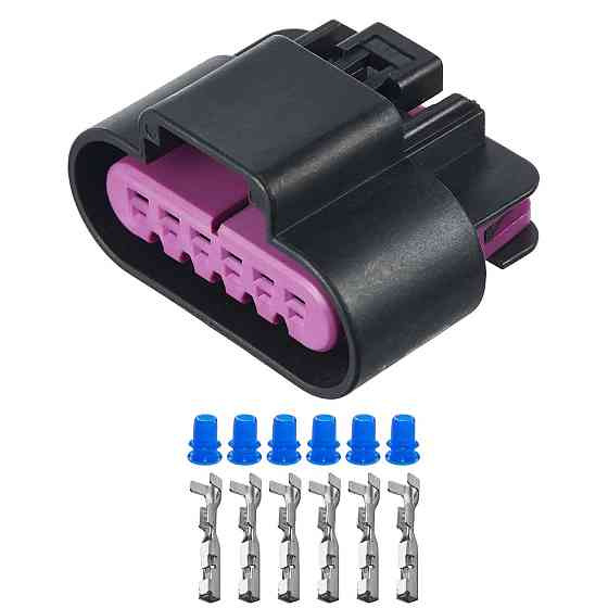 Разъем коннектор 6-кон., Педаль Акселератора Дроссельной Заслонки, 15326829, 15397577, 1532683 Buick, Cadillac, Chevrolet 41034 Киев