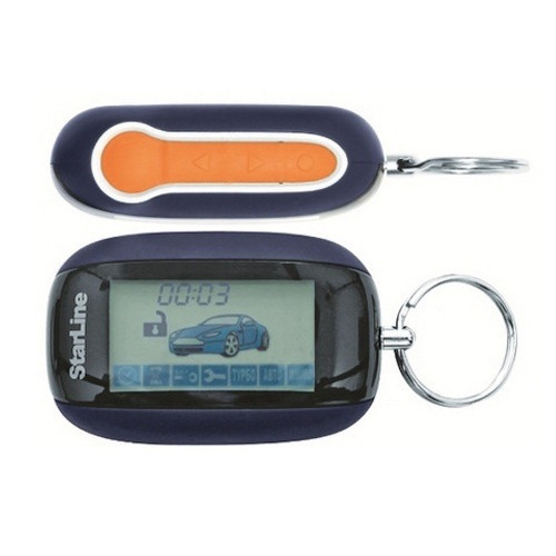 Брелок з LCD-дисплеєм для сигналізації StarLine B92 автосигналізація пульт запасний ключ Київ - фото 1