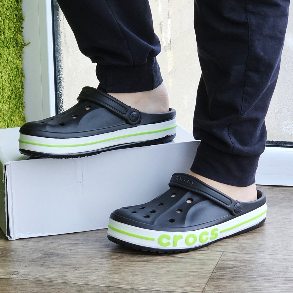 Крокси Чорні капці CROCS Шльопанці Чоловічі Жіночі (розміри: 39,40,41,42) Дніпро - фото 3
