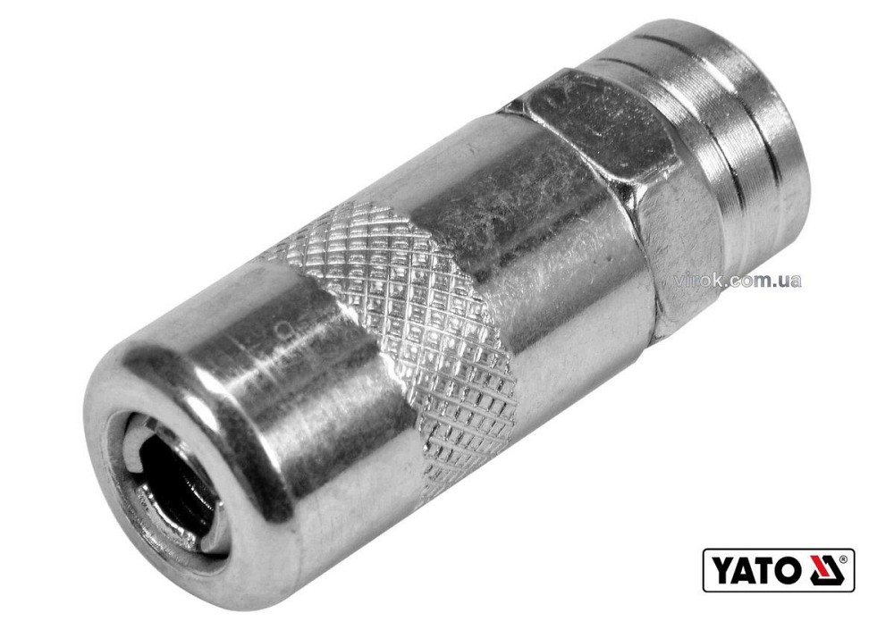 Наконечник сполучний для трубки мастильного шприца YATO : Ø= 15 мм [18/72] Одеса - фото 1