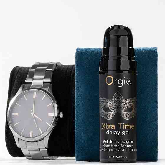 Гель-пролонгатор Orgie Xtra Time Delay Gel, 15 мл, на водній основі, без анестетиків Sex Aura Київ