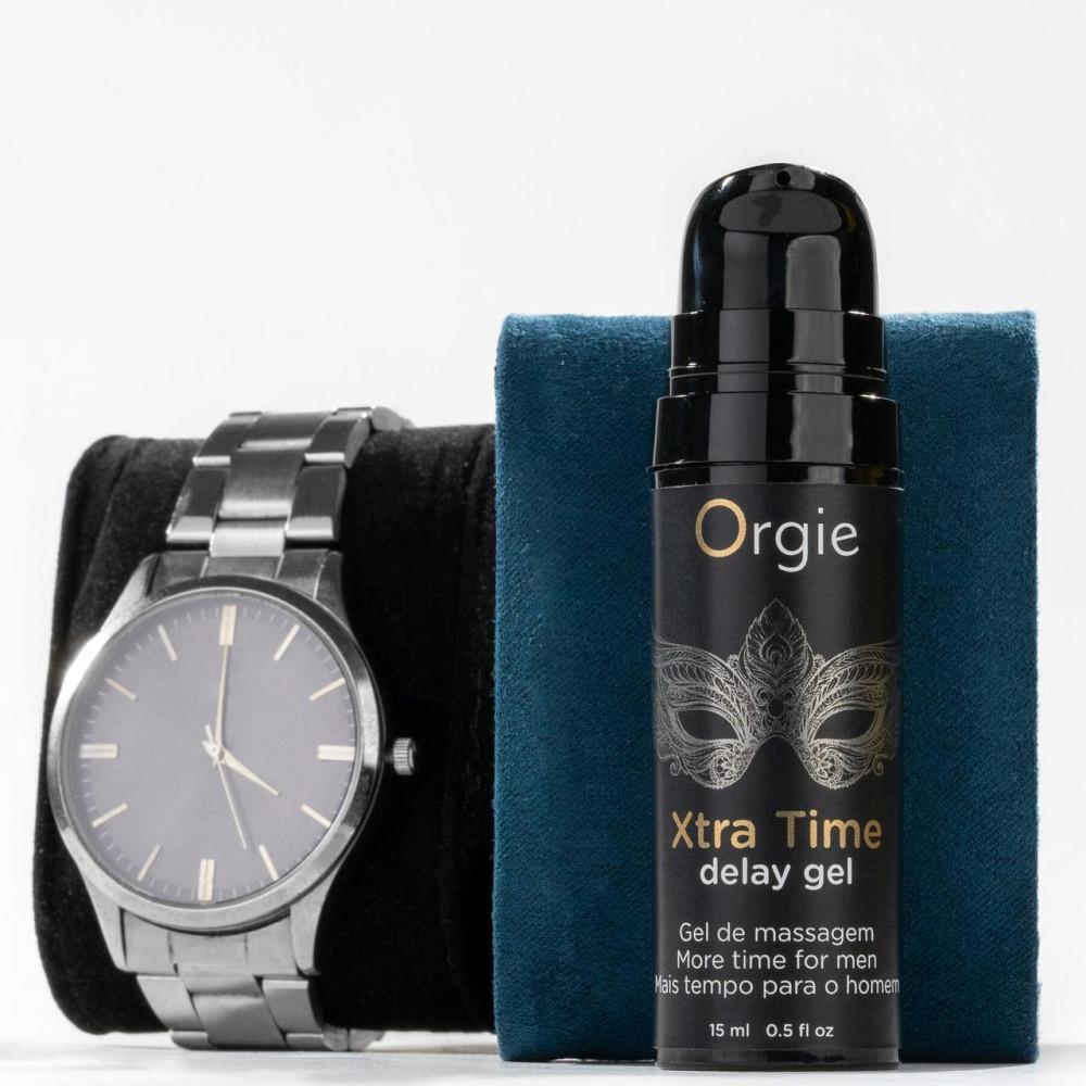 Гель-пролонгатор Orgie Xtra Time Delay Gel, 15 мл, на водній основі, без анестетиків Sex Aura Київ - фото 4