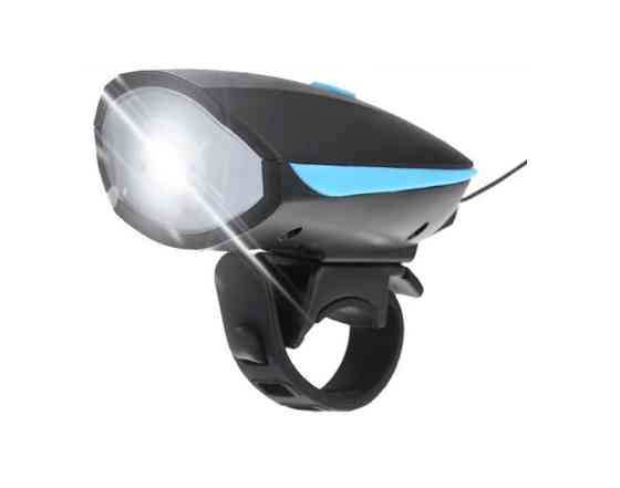 Велофара с сигналом на батарейках Speaker Bicycle Light Feel Fit Бровары