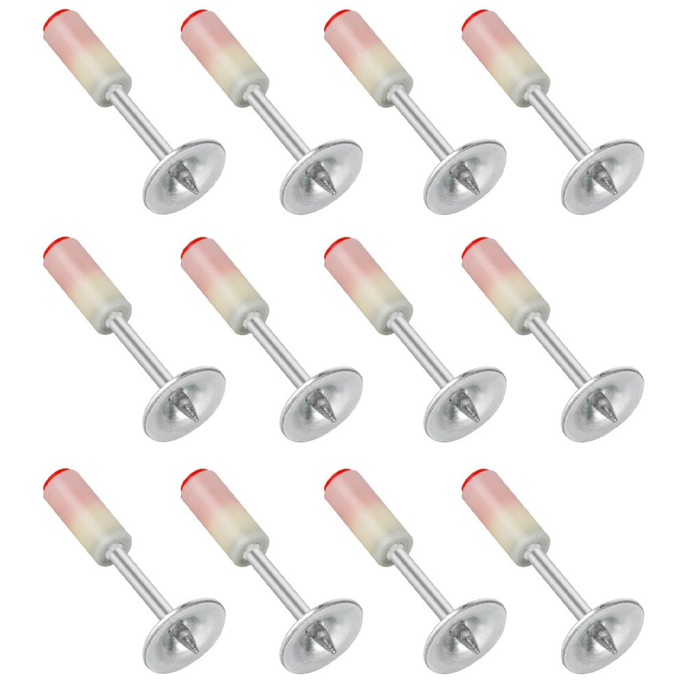 200 шт Монтажні цвяхи піроксилінові 7,3х42мм, шайба 16мм / Дюбель-цвяхи для пневмоінструменту Київ - фото 1