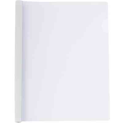 Папка-швидкозшивач Economix А4 з планкою-затиском 15 мм (2-95 аркушів), біла (E31211-14) Вінниця