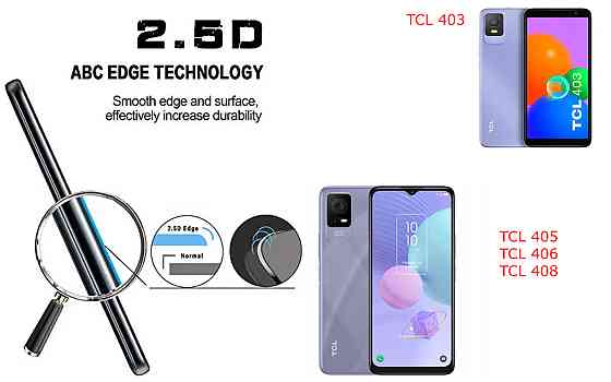 Защитное стекло ArmorGlass для TCL 403, TCL 405, TCL 406, TCL 408 – устойчивое к царапинам и ударам Киев