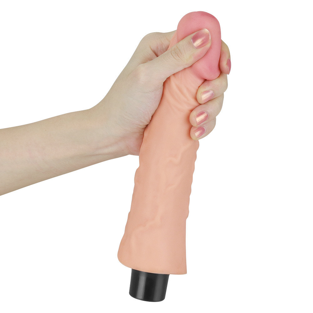 Реалістичний вібратор - Real Softee Vibrator 8" Sex Aura Київ - фото 8
