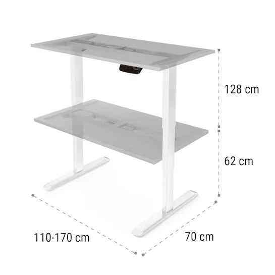 Комплект для электрорегулировки высоты стола Multidesk Comfort  OneConcept Ровно