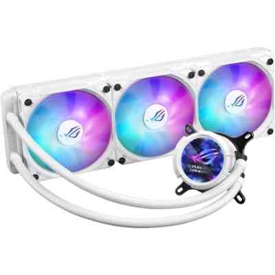Система жидкостного охлаждения ASUS ROG Strix LC III 360 ARGB LCD White (90RC00W2-M0UAY0) Винница