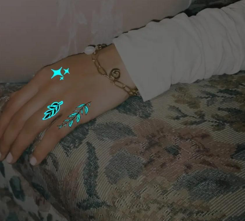 Флуоресцентные татуировки 