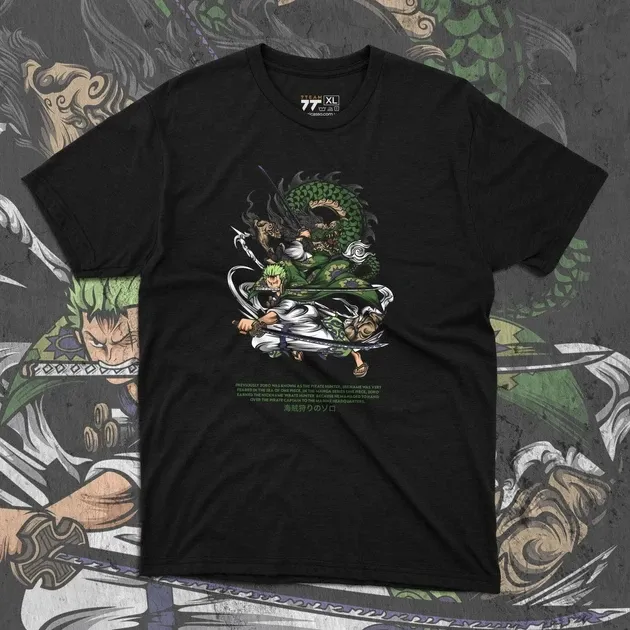 Футболка для подростка мальчика с принтом Ван Пис Zoro Rononoa Размер 160 Anime10259 Днепр - изображение 1