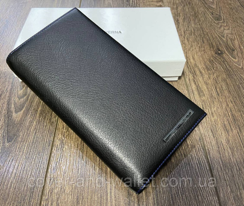 Фирменный кожаный мужской кошелек купюрник на магнитах Marco Coverna MC-1009 Киев - изображение 2
