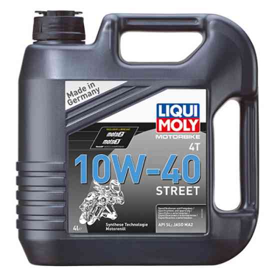 Олива для 4-тактних двигунів Liqui Moly Motorbike 4T 10W-40 Street 4л Львів