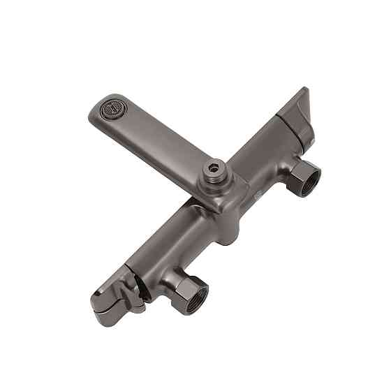 Душева система пристінна з виливом Kroner KRP Makon - GRP063 графіт Київ