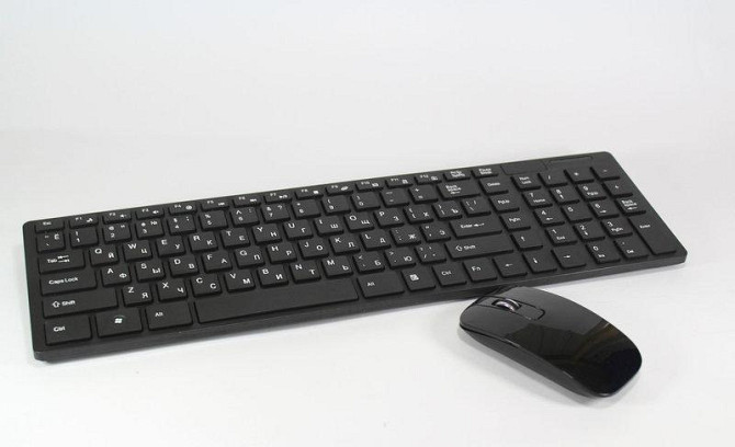 Беспроводная компьютерная клавиатура и мышка Wireless k06 / Клавиатура + Мышка. Полтава - изображение 1