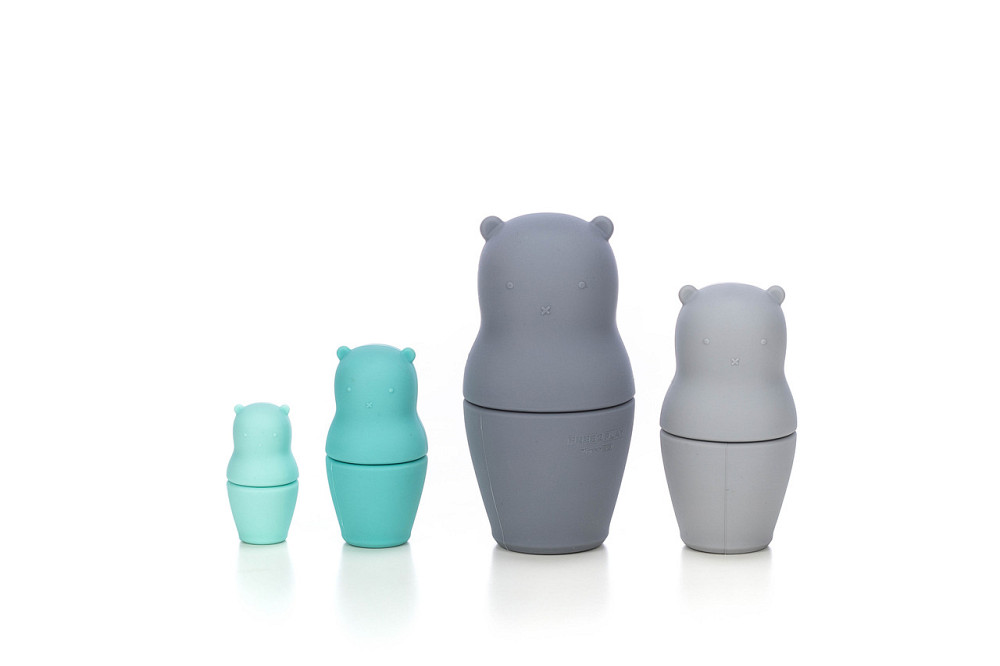 Силиконовый сортер FreeON мишки, grey - mint Киев - изображение 6