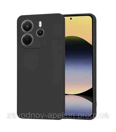 Xiaomi Redmi Note 14 4G Чехол Защита камеры Микрофибра (черный) Одесса